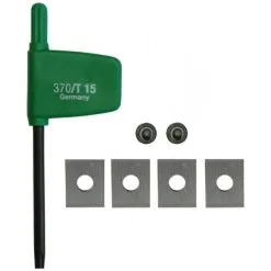 Festool Accessoires 491390 Plaquettes De Rechange HW-WP 7,6x12x1,5 (4x)