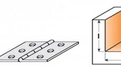 CMT 702.130.11 13 Mm Fraise à Feuillure Et à Arête Avec Coupe Angulaire Ouverte, Tige 6 Mm