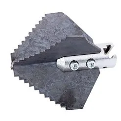 Rothenberger Accessoires 72377 Foret à Lame Croisée Avec Articulation De 32 ??mm, Denté, D = 115 Mm