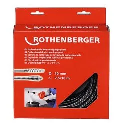 Rothenberger Accessoires 72422 Tuyau Spiralé Avec Tête Nouée 10mm X 10m
