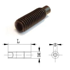 CMT 990.S15.00 Boulon Hexagonal à Position Plate Convient Pour Couteau Dentelée "Stark" M10x20