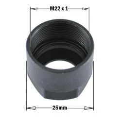 CMT 992.100.01 Écrou De Serrage - Droite, F=M22 X 1