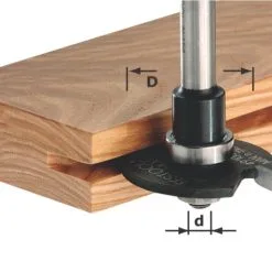 Festool Accessoires Disque à Rainurer à Plaquettes HW D40x2 491040