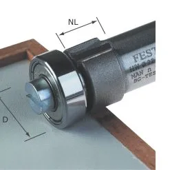 Festool Accessoires Fraise à Affleurer HW/KLS D22/8-OFK 490565