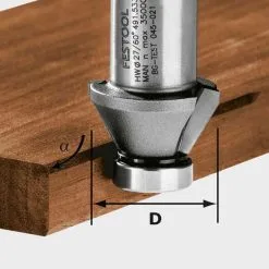 Festool Accessoires Fraise à Chanfreiner HW 45°-OFK 500 490090
