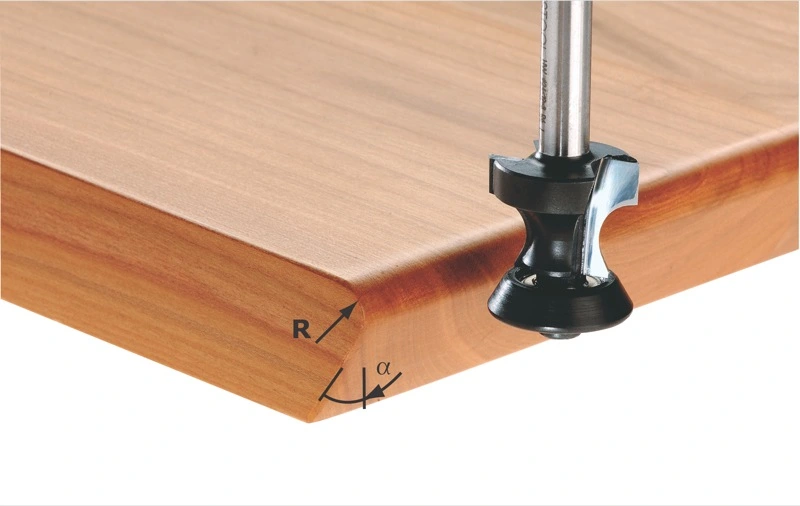 Festool Accessoires Fraise à Moulurer/chanfreiner HW S8 D17,5/R6/15° 491134